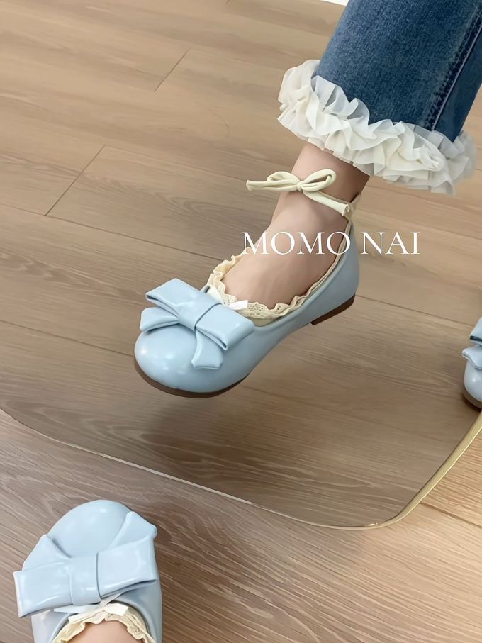 圆头 中口鞋 皮革
