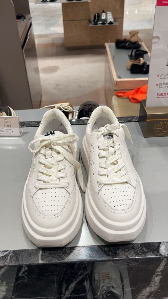低帮 系带 皮革 