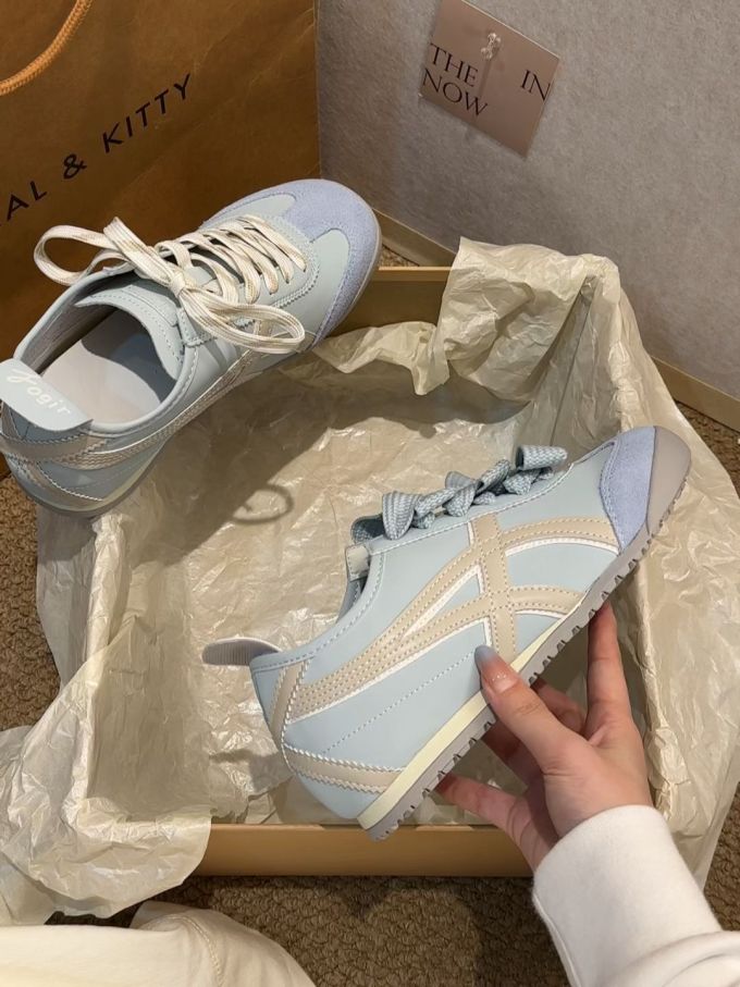 低帮 系带 皮革 