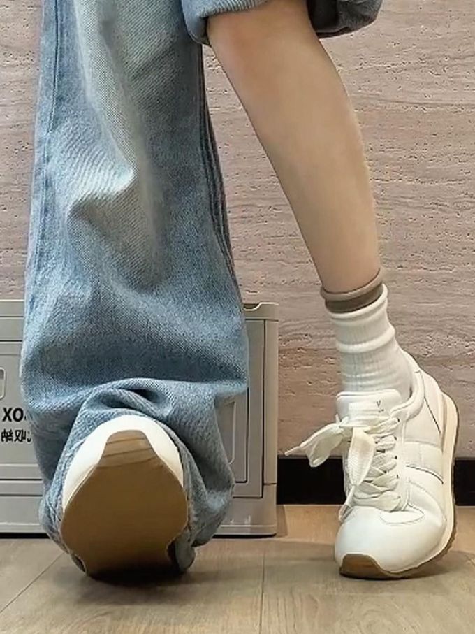 低帮 系带 皮革