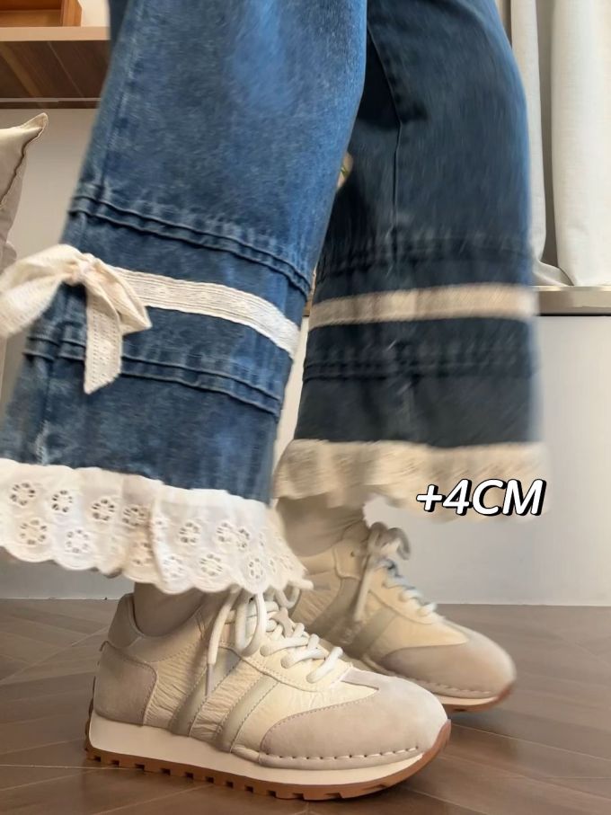 低帮 系带 皮革