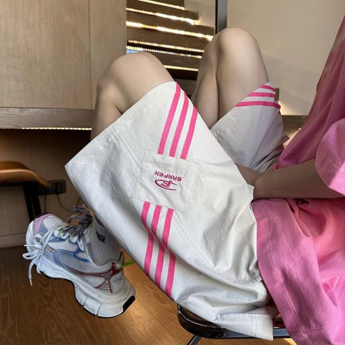 棉麻 H型 V领 无袖 满印&循环 拼接 印花 绣花 黎明蓝 气泡白