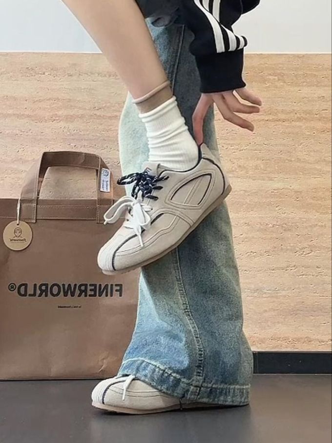 低帮 系带 皮革