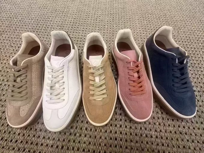 低帮 系带 皮革 