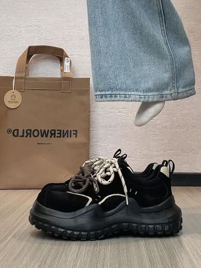 低帮 弹力绳 系带 