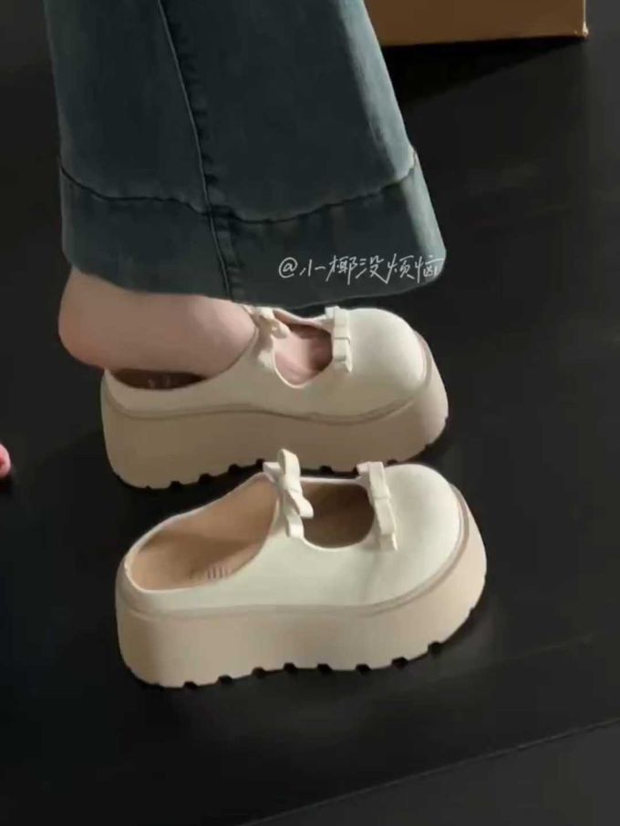 厚底 皮革