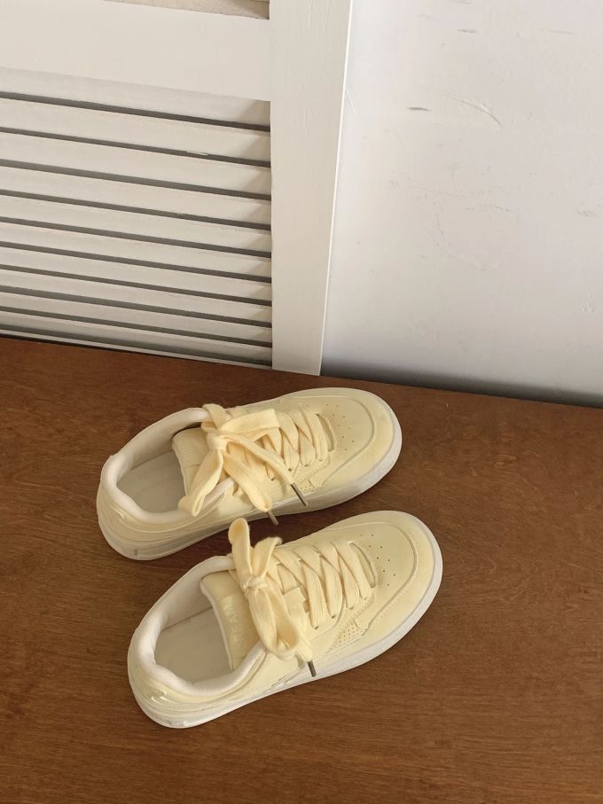 低帮 系带 皮革