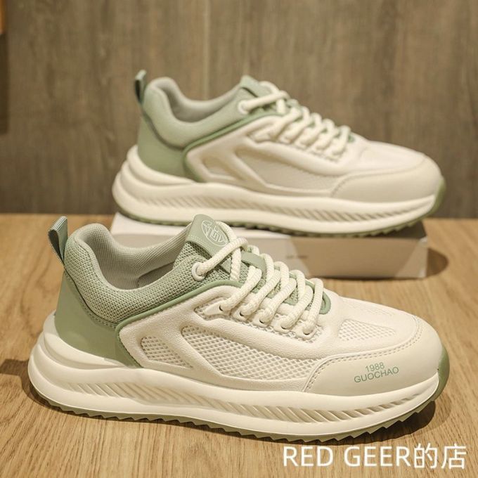低帮 系带 网面