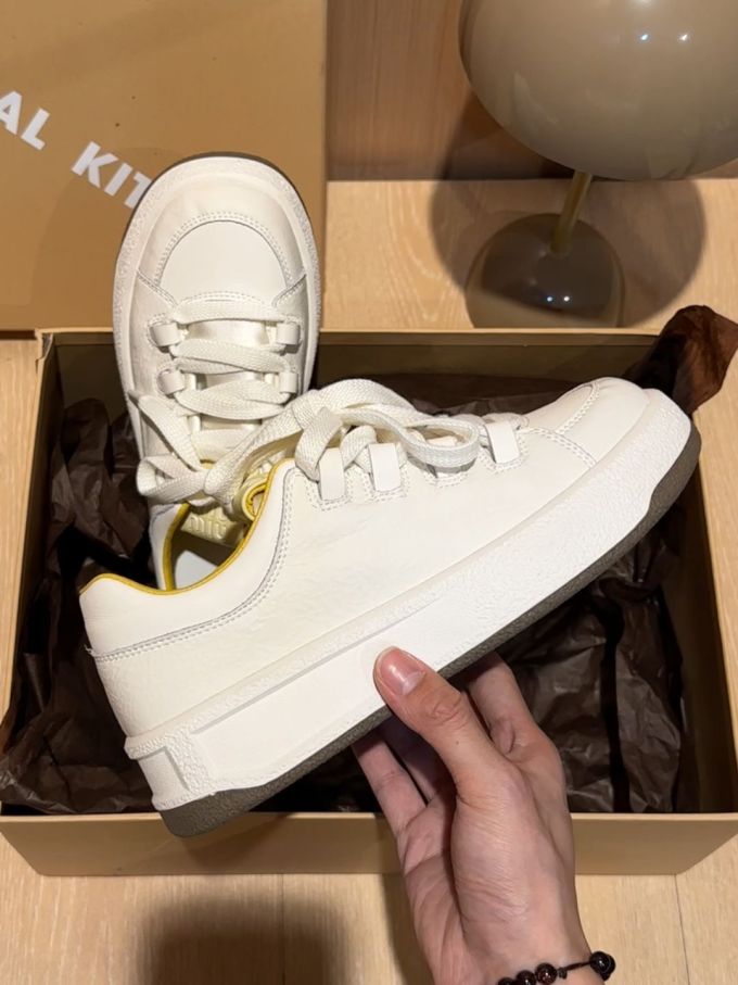 低帮 系带 皮革