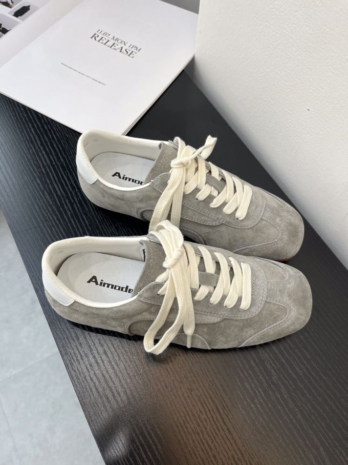 低帮 系带 皮革