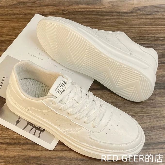 低帮 系带 皮革