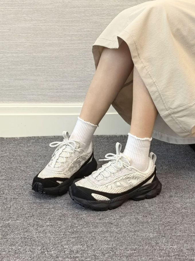 低帮 系带 网面