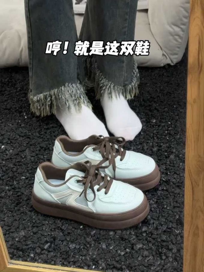 低帮 系带 皮革