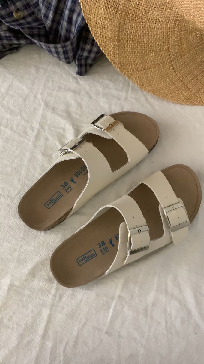 圆头 无帮 袢扣 皮革