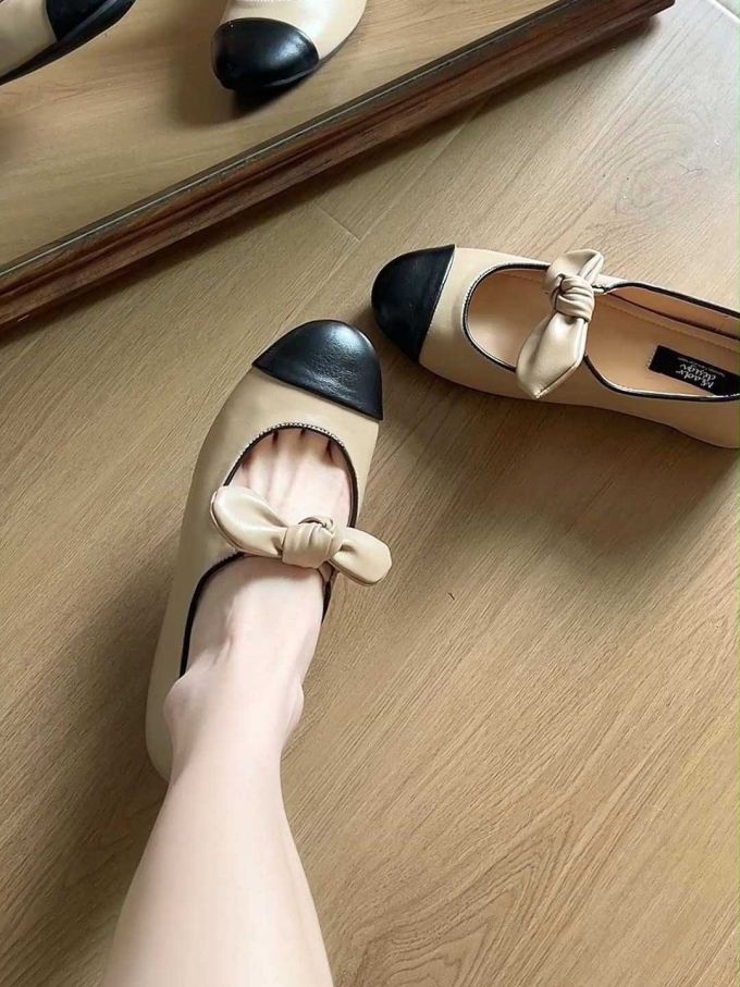 圆头 中口鞋 皮革