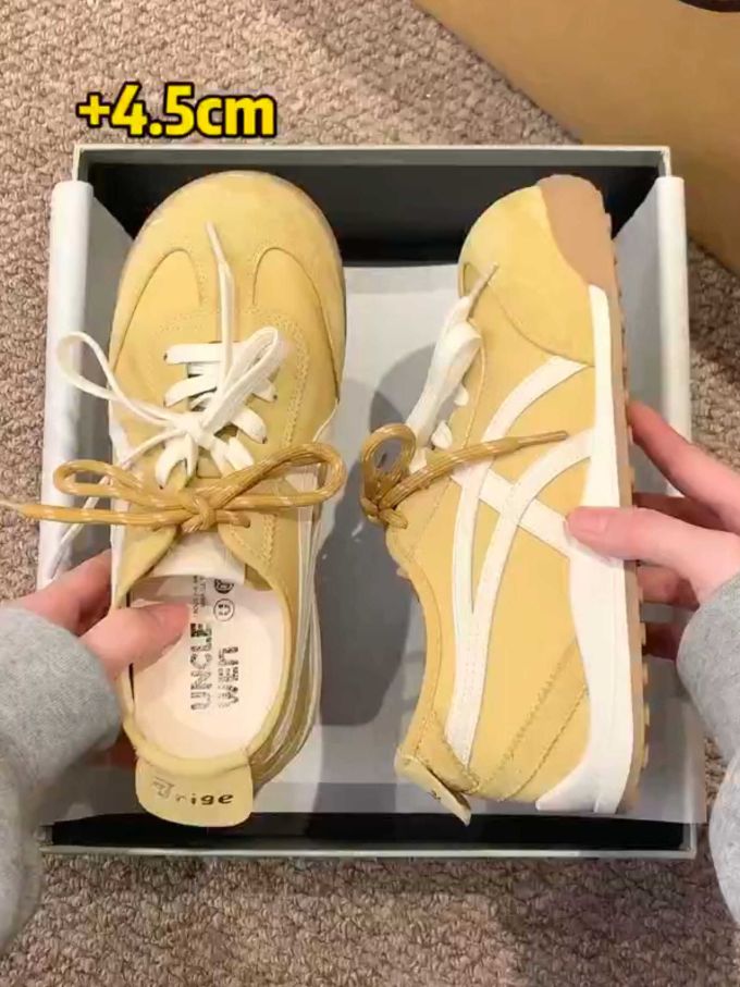 低帮 松紧带 深口鞋 皮革