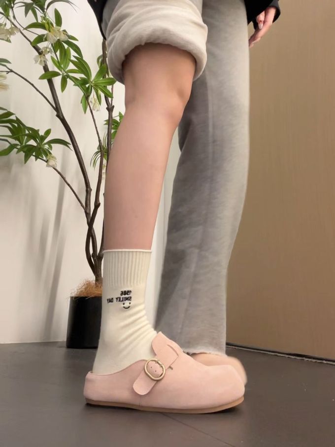 无帮 袢扣 皮革