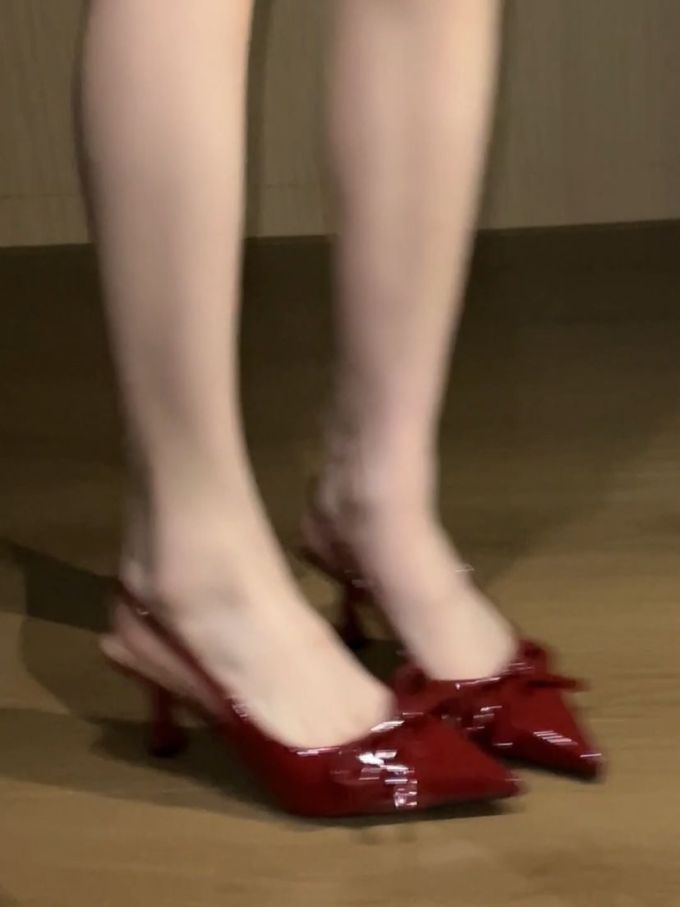 低帮 浅口鞋 皮革