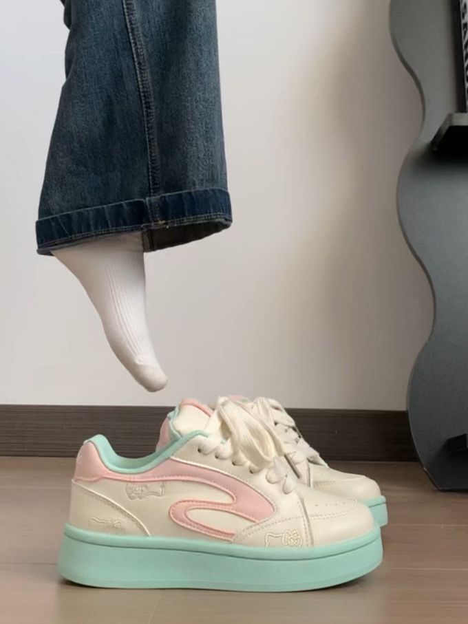 低帮 系带 皮革