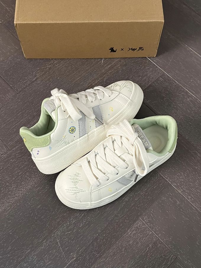 低帮 系带 皮革