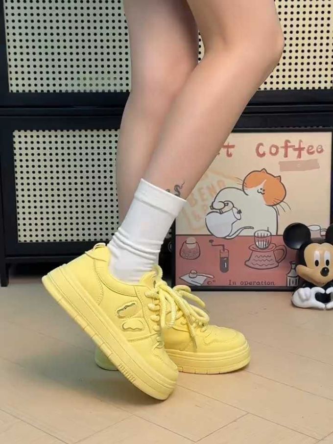 低帮 系带 皮革