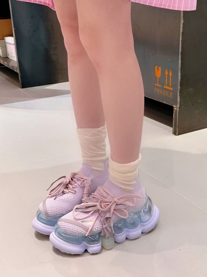 低帮 系带 网面