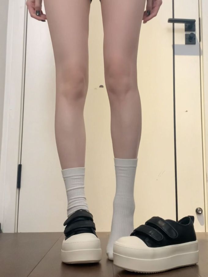 低帮 魔术贴 皮革