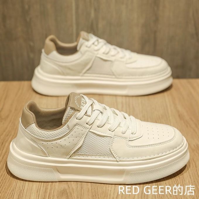低帮 系带 皮革 