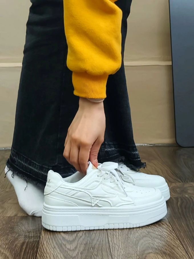 低帮 系带 皮革 