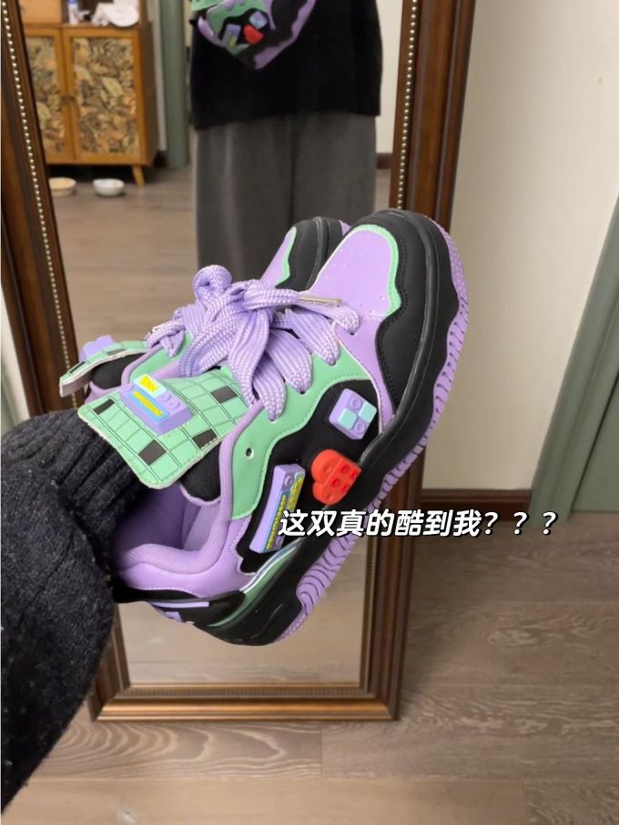 低帮 系带 皮革