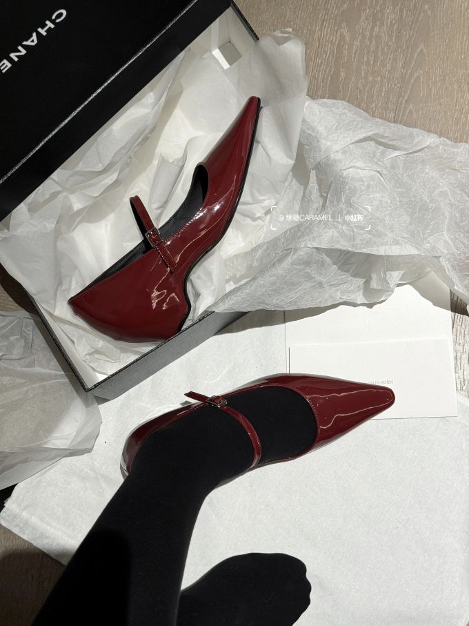 中口鞋 皮革 
