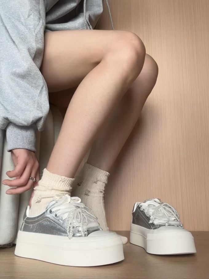 低帮 系带 皮革
