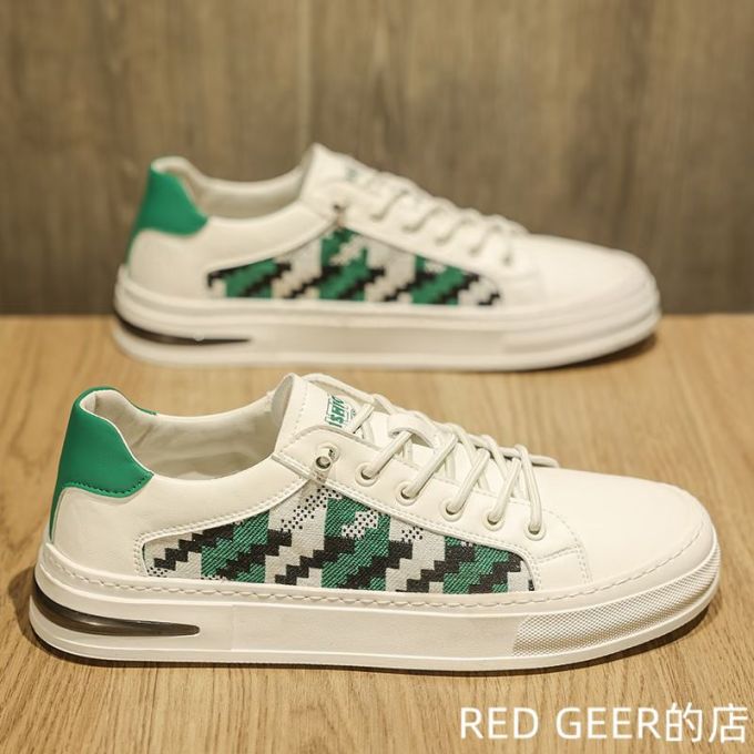 低帮 系带 皮革