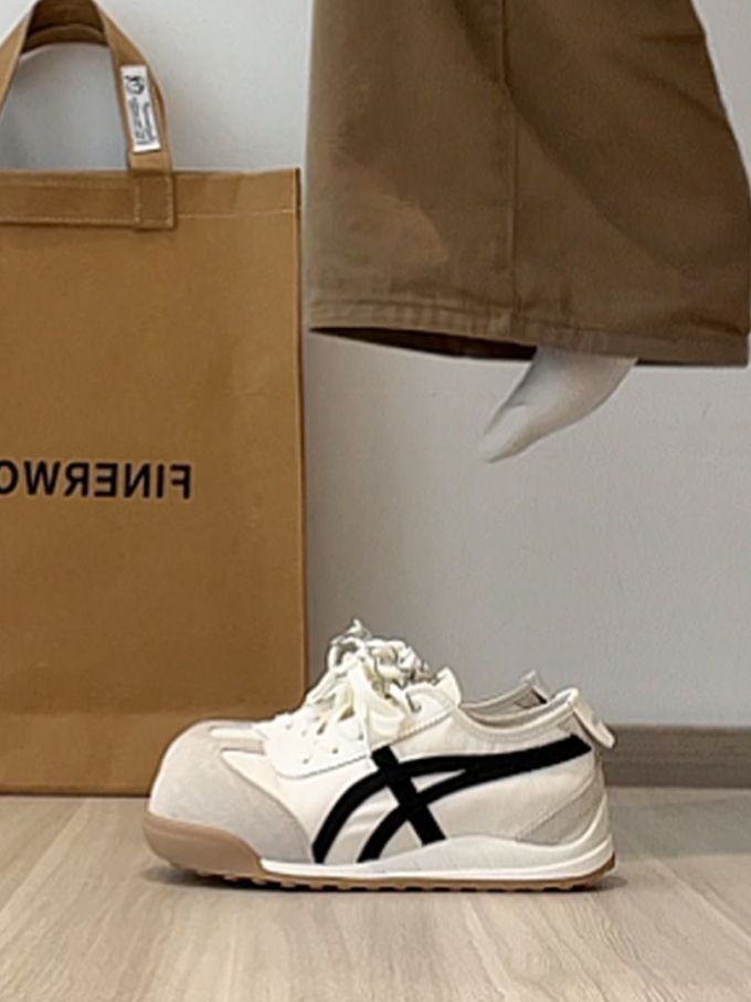 低帮 系带 皮革 