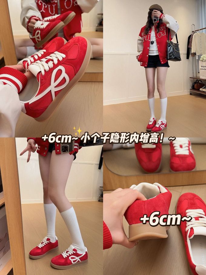 低帮 系带 布面 