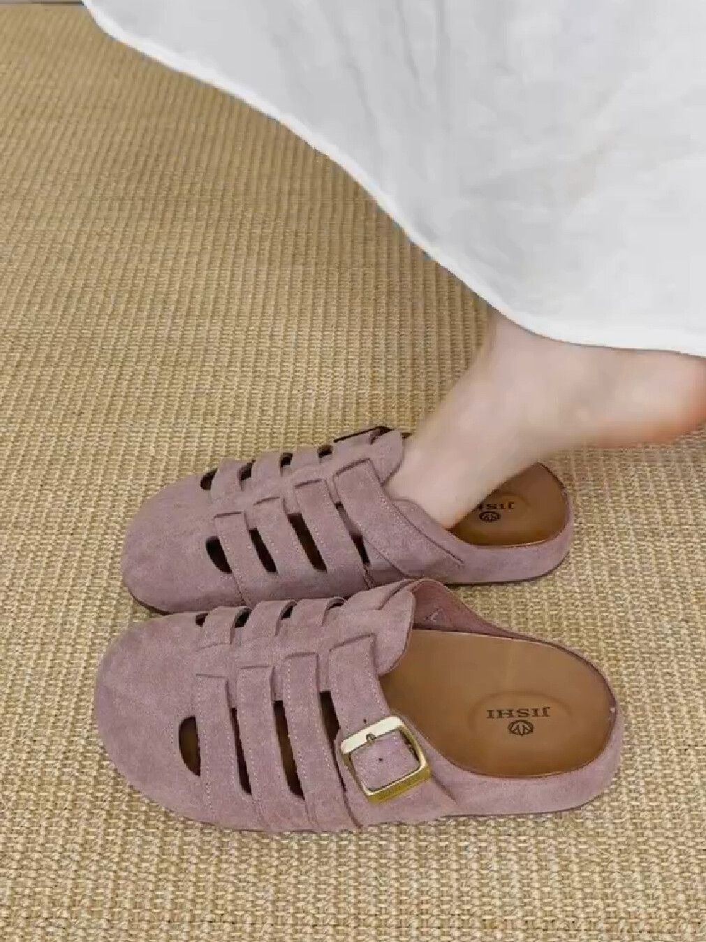 无帮 袢扣 绒毛/绒面  - VALI鞋履AI设计主图