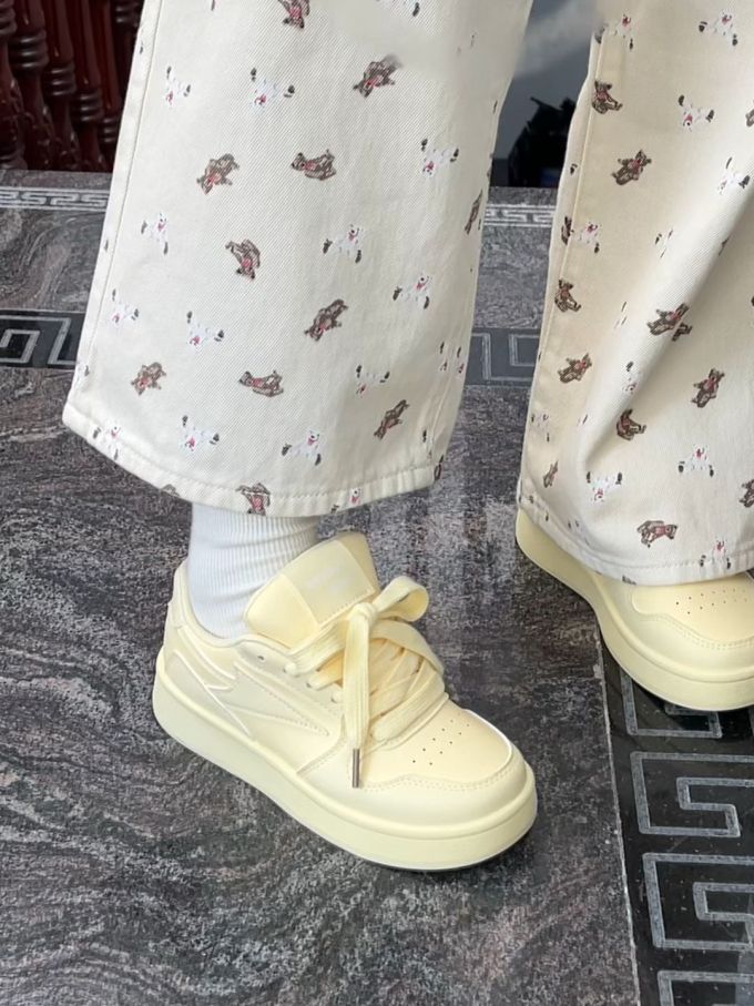 低帮 系带 魔术贴 皮革 