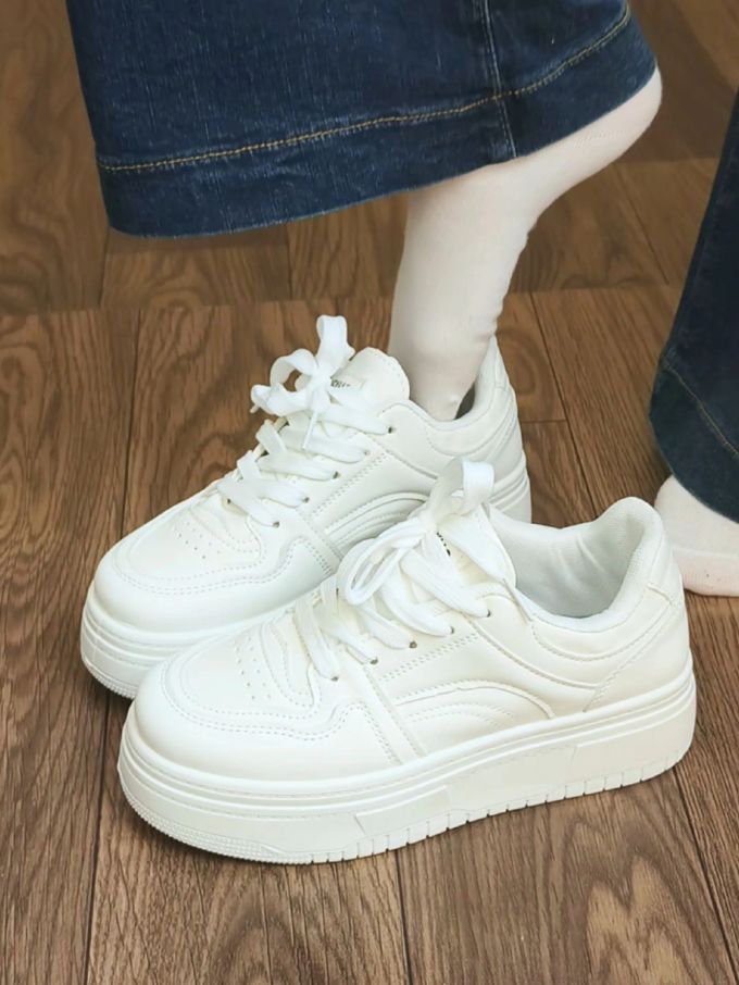 低帮 系带 皮革