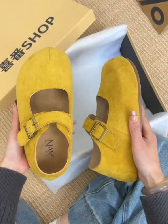 低帮 袢扣 皮革