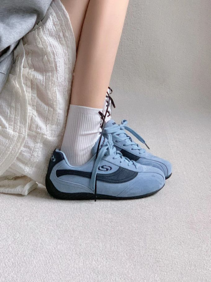 低帮 系带 皮革