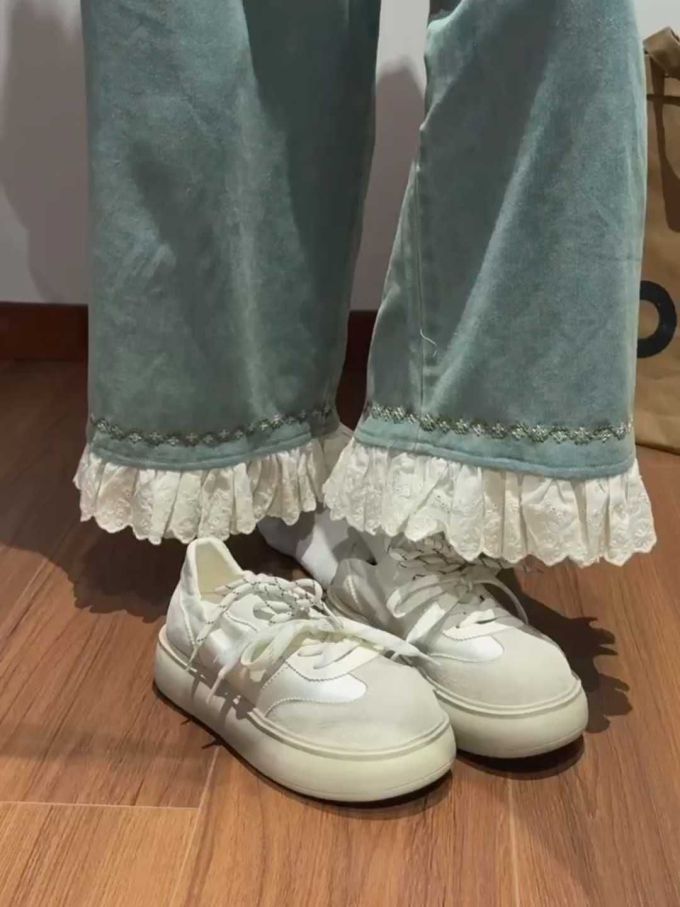 低帮 系带 皮革 