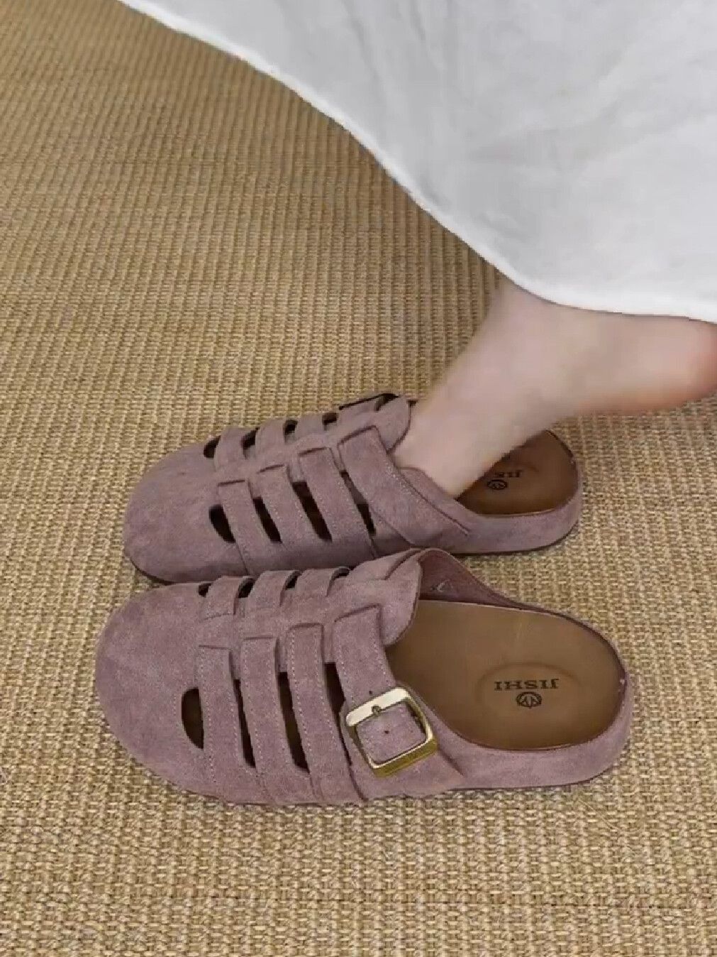 无帮 袢扣 绒毛/绒面  - VALI鞋履AI设计主图