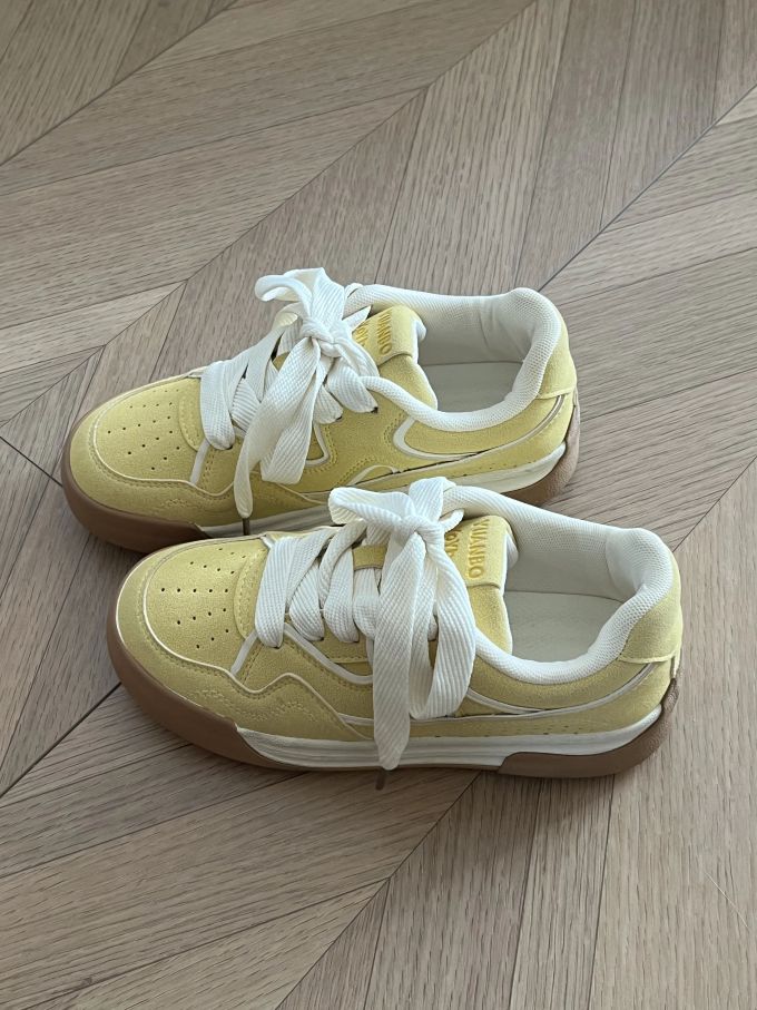 低帮 系带 魔术贴 布面 