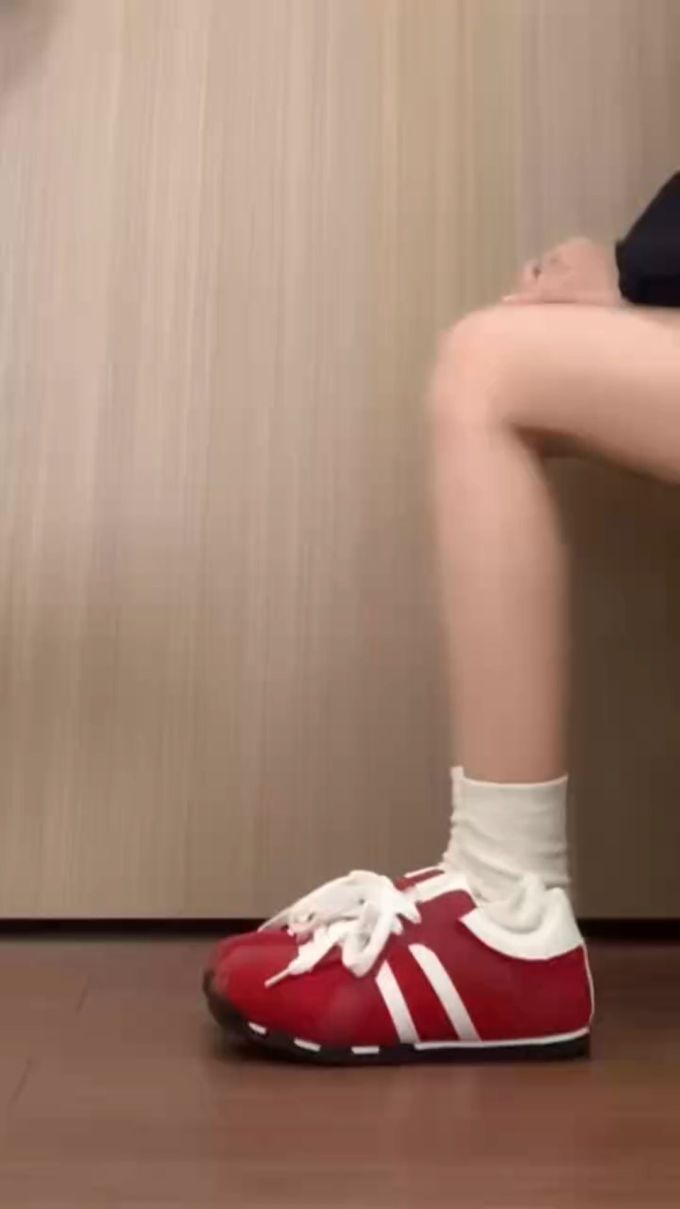 低帮 系带 皮革 