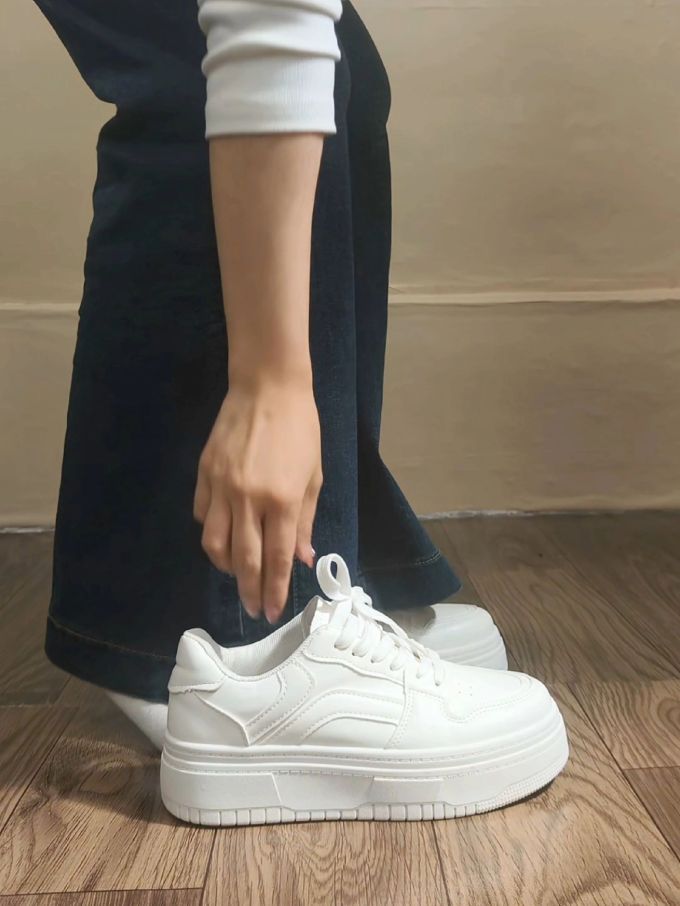 低帮 系带 皮革 