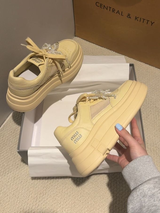 低帮 系带 皮革 