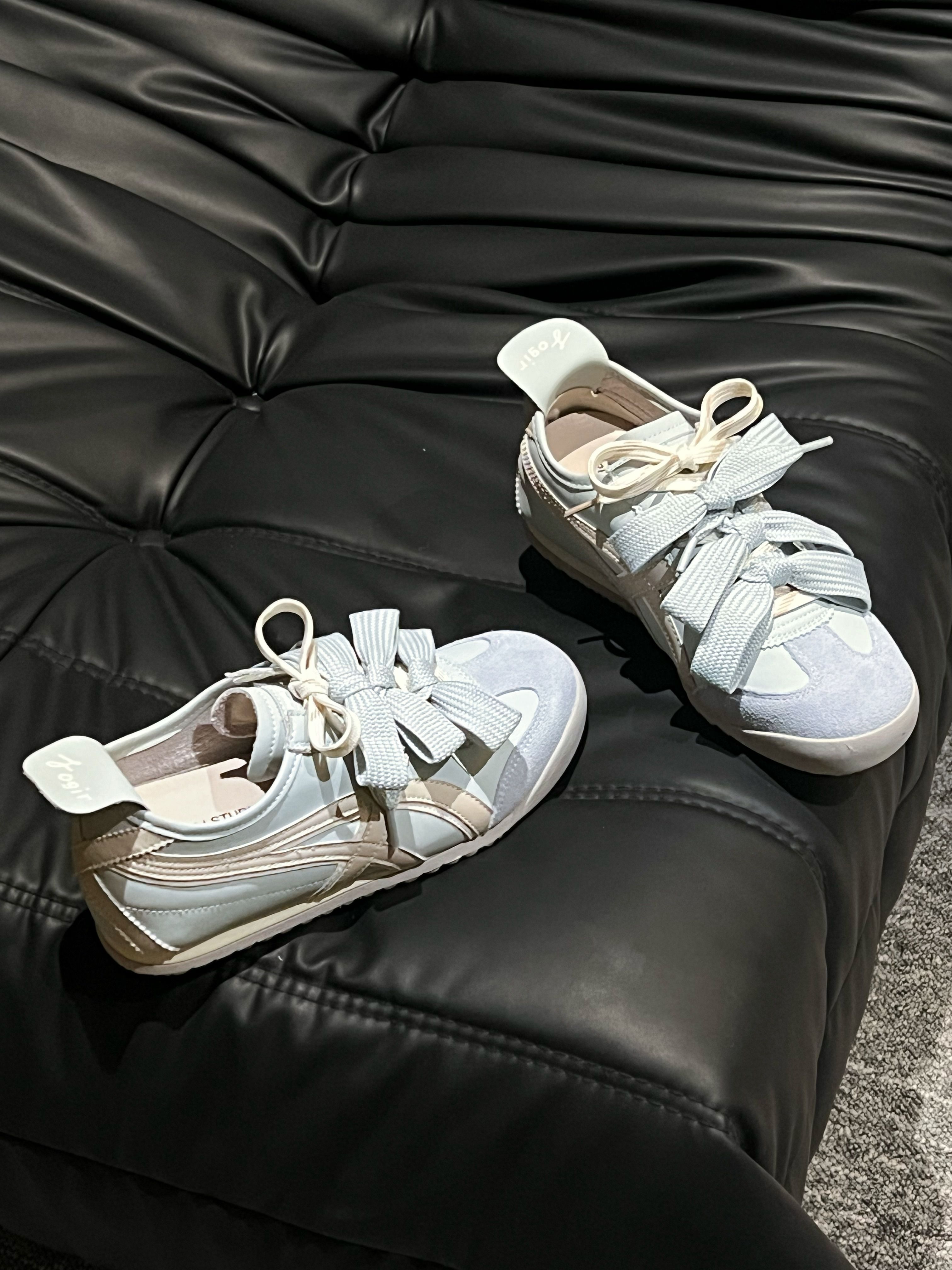 低帮 系带 魔术贴 布面  - VALI鞋履AI设计主图