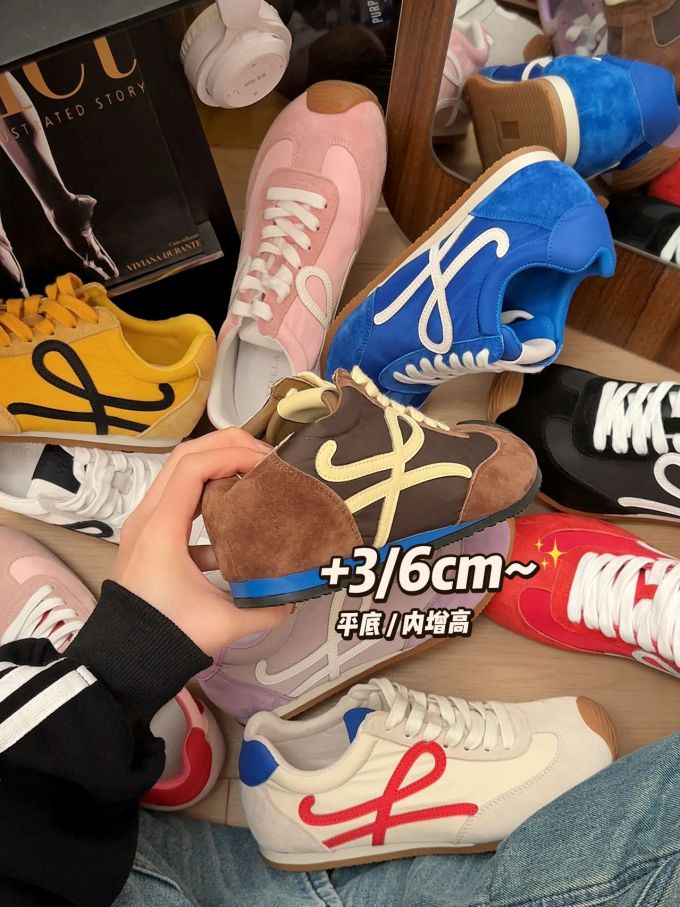 低帮 系带 布面 