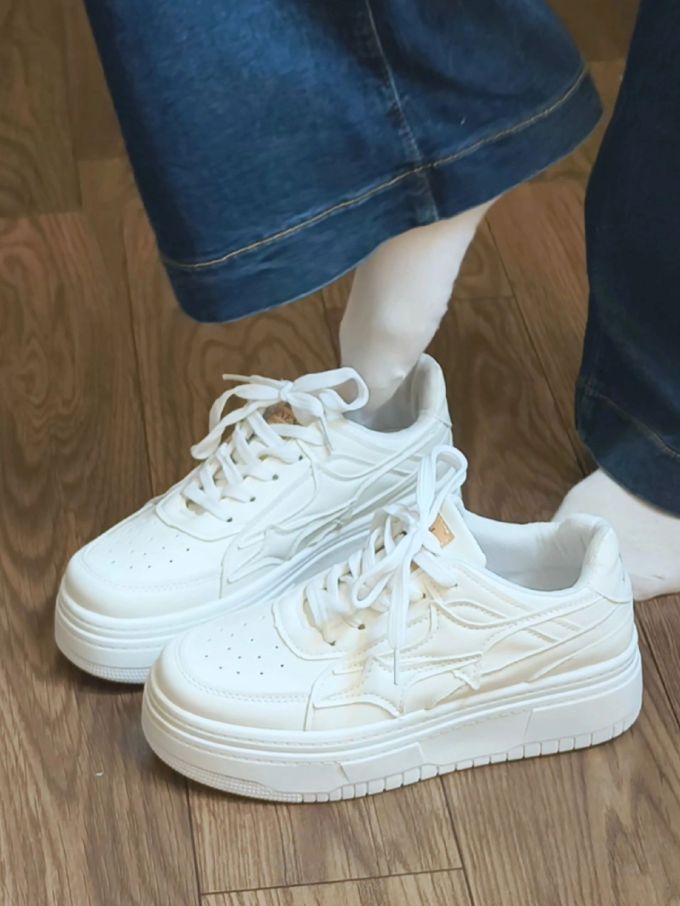 低帮 系带 皮革 