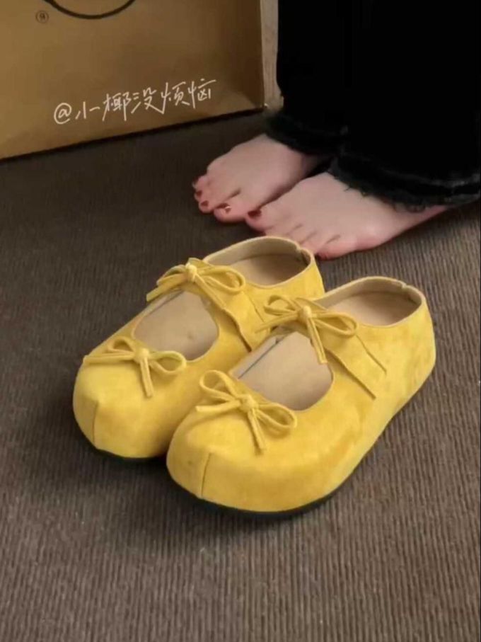 异形头-分趾 中口鞋 皮革 